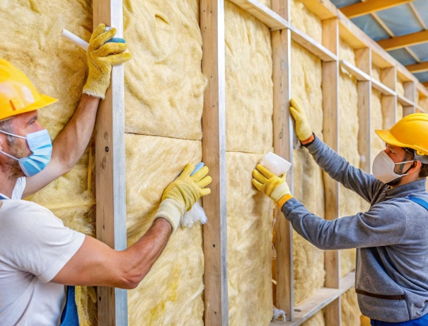 attic insulation assessment at a Los Angeles home
